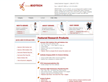 Tablet Screenshot of gerardbiotech.com